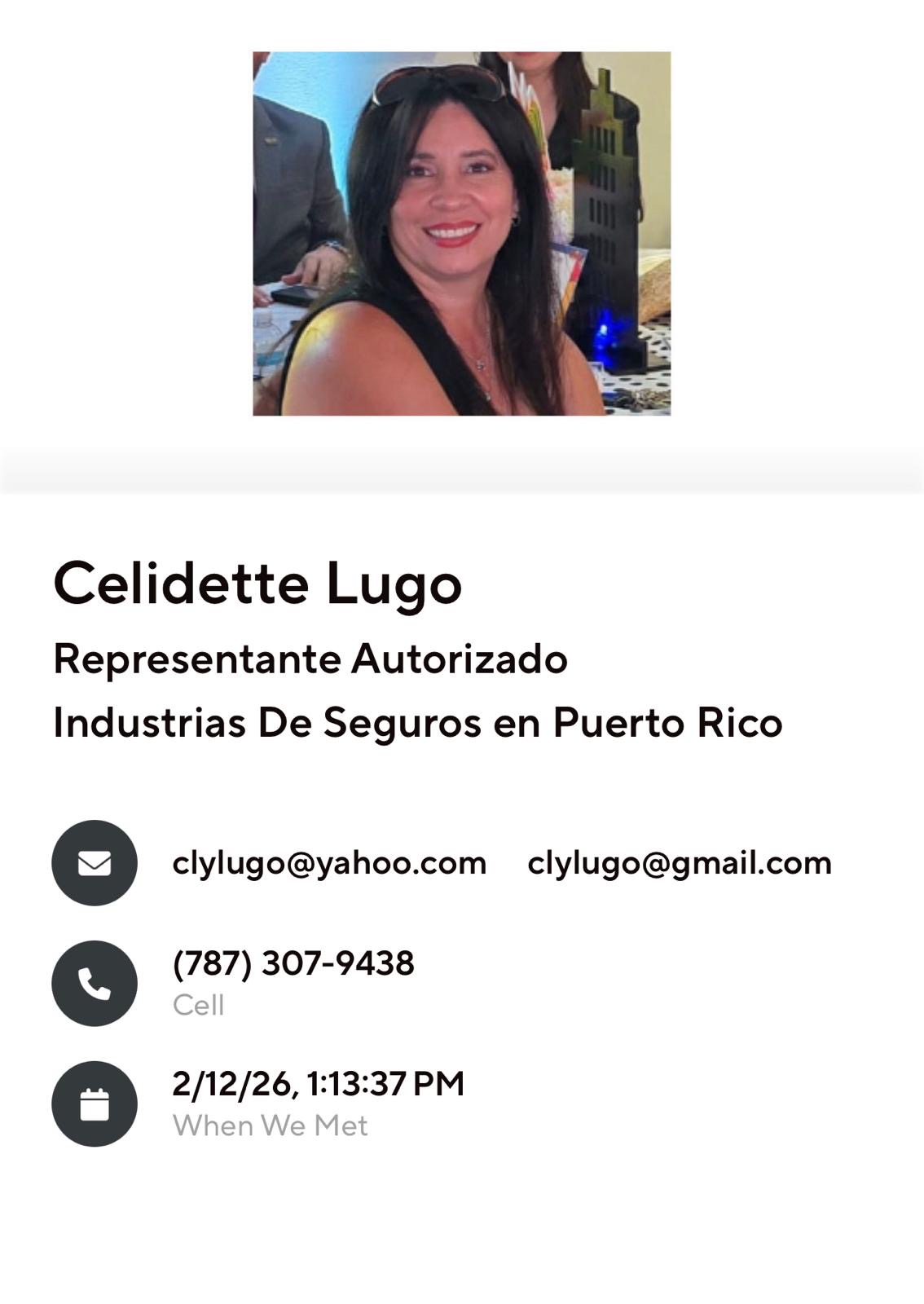 Representante de todo tipo de Seguros en PR