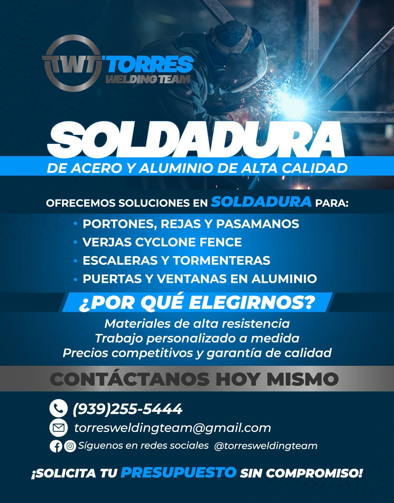 Torres Welding Team