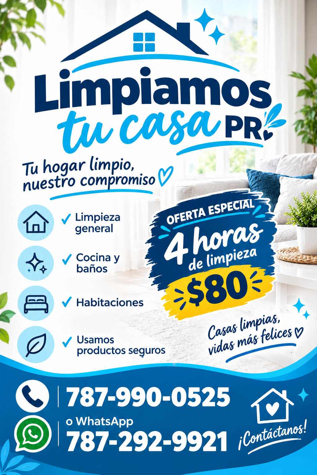 Limpiamos tu casa PR